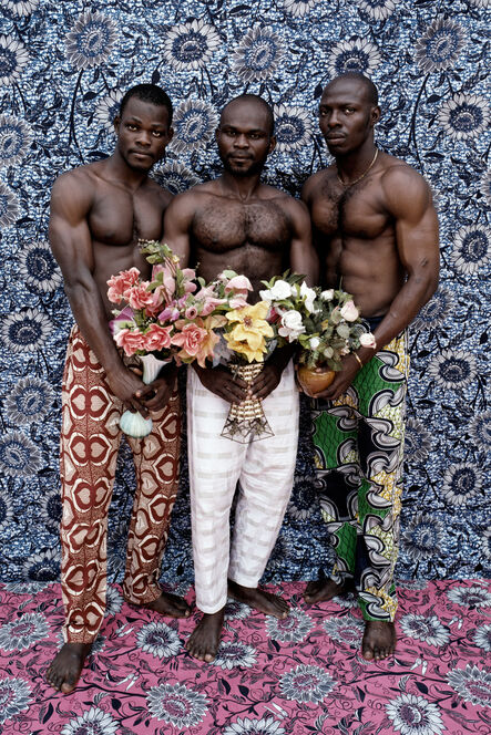 Leonce Raphael Agbodjelou, ‘Untitled (Musclemen series)’, 2012