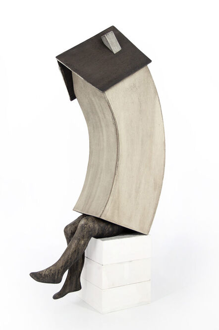 Seth Clark, ‘Neighborling Maquette 12 (Arched, White’, 2024