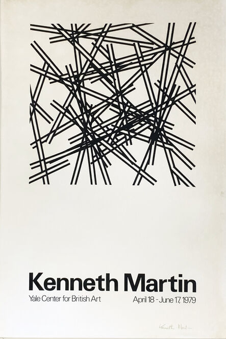Kenneth Martin, ‘Yale Center For British Art’, 1979