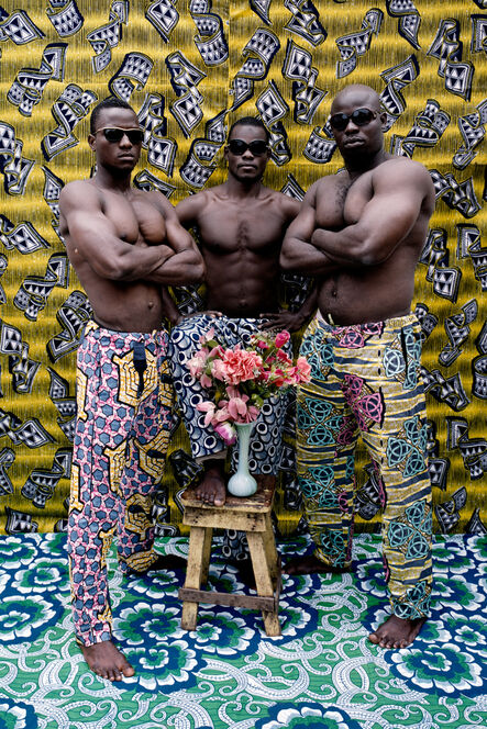 Leonce Raphael Agbodjelou, ‘Untitled (Musclemen series)’, 2012