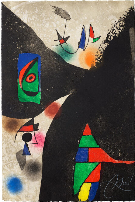 Joan Miró, ‘Gaudí II (D. 1061)’, 1979