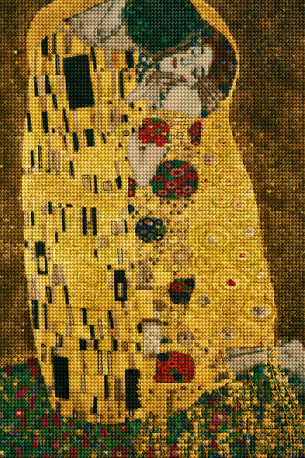Alex Guofeng Cao, ‘Kiss You in Vienna, After Klimt’, 2014
