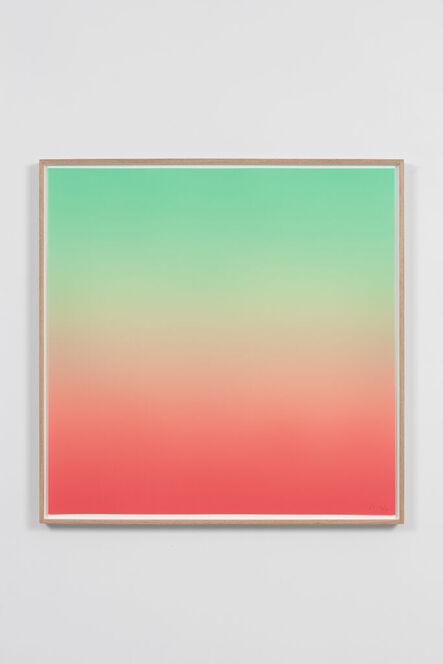 Ditte Ejlerskov, ‘Minty Emerald Meets Hazy Imperial Red’, 2023