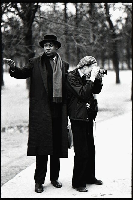 Arthur Elgort, ‘Andre Leon Talley and Bill Cunningham, Paris’, 1984
