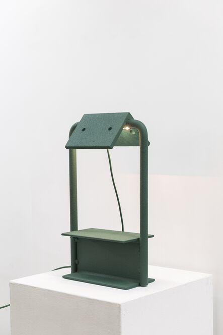 Philippe Malouin, ‘Table Lamp 24: I beam, bent rid, fixing bracket’, 2021