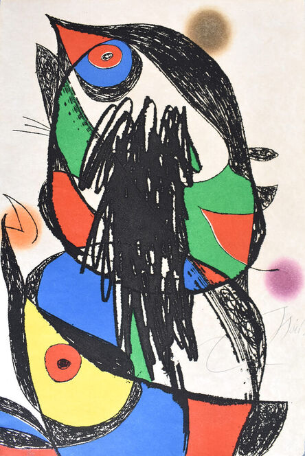 Joan Miró, ‘Composition X, from: The Egyptian Woman Passes | Passage de l'égyptienne’, 1979-1985