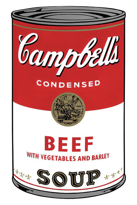 Andy Warhol, ‘Campbell's Soup Can 11.49 (Beef)’, 1960s printed after