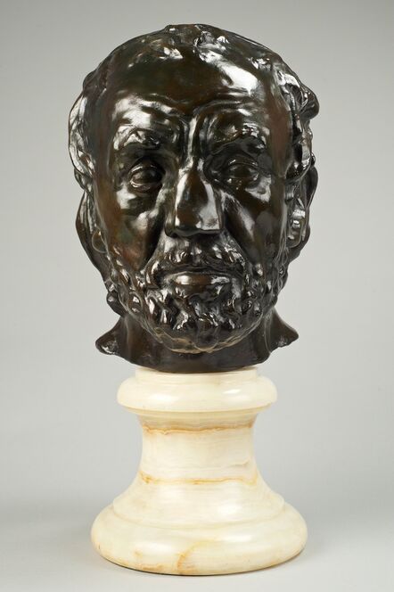 Auguste Rodin, ‘Masque de l'Homme au Nez Cassé (Mask of A Man With A Broken Nose)’, Conceived between 1863 and 1864-this example cast between 1919 and 1923
