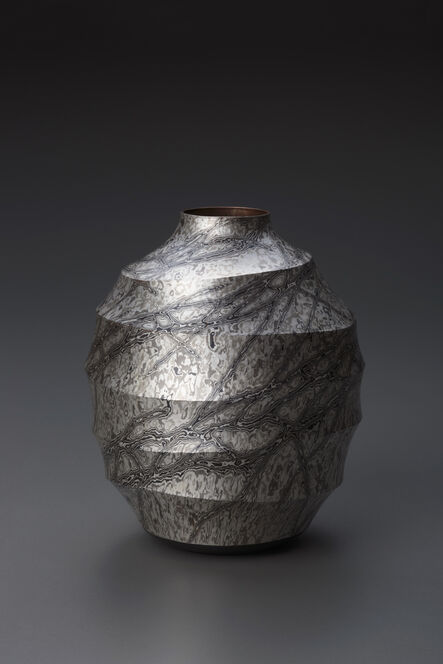 Sako Ryuhei, ‘Mokume-gane Vase’, 2013
