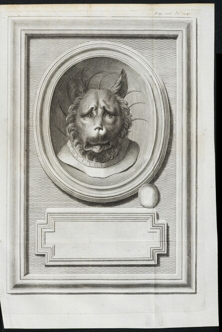 Johann Joachim Winckelmann, ‘Head of a lion’, 1760