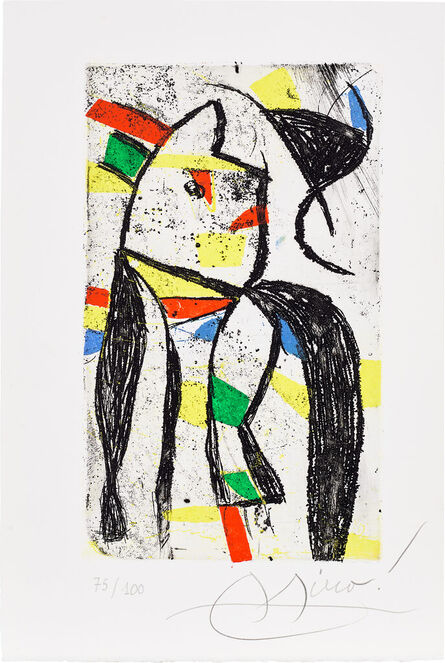 Joan Miró, ‘Ruban (Ribbon) (D. 1172, C. 250)’, 1981