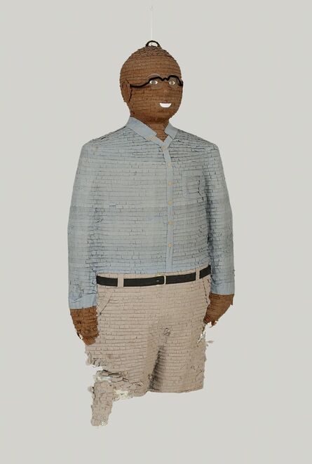 Dave McKenzie, ‘Self-Portrait Piñata’, 2002