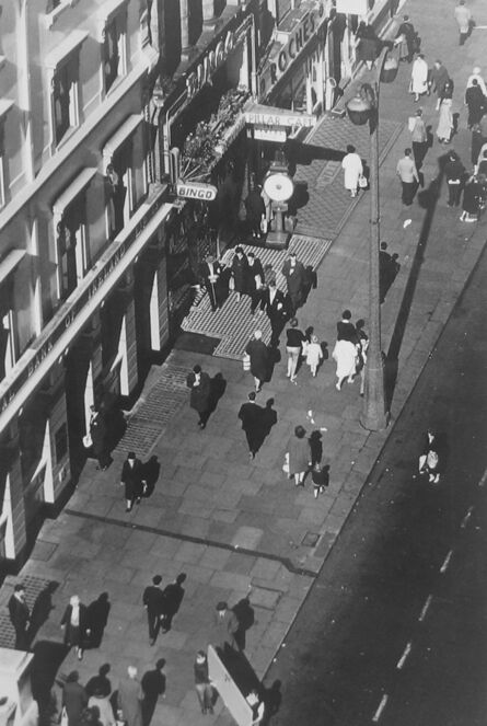 Edward Quinn, ‘O'Connell Street seen rom the top of Nelson's Pillar, Dublin’, 1963