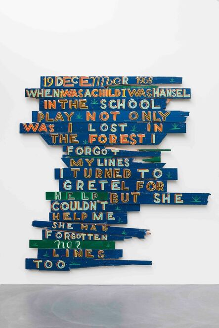 Bob and Roberta Smith, ‘Lost in the forest’, 2008