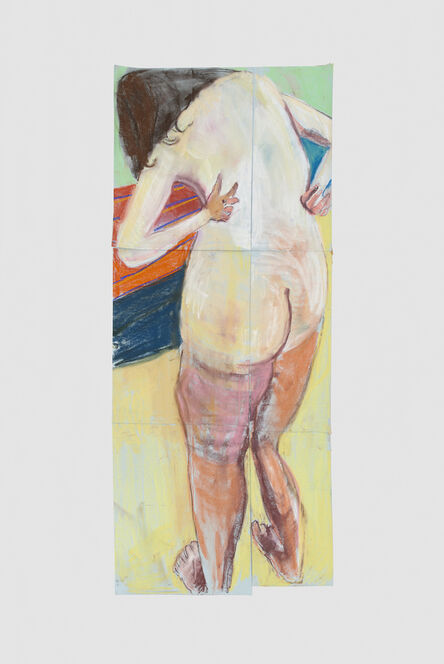 Chantal Joffe, ‘Self Portrait from behind with Arms Bent Back’, 2015
