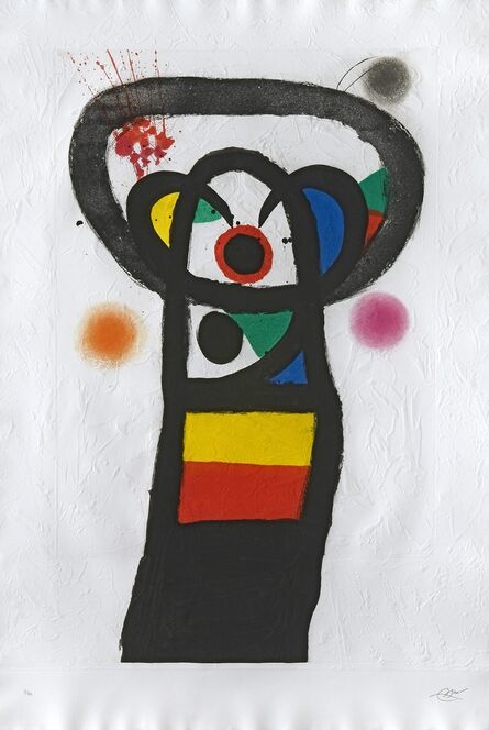 Joan Miró, ‘Le Poète assassiné (1239)’, 1981