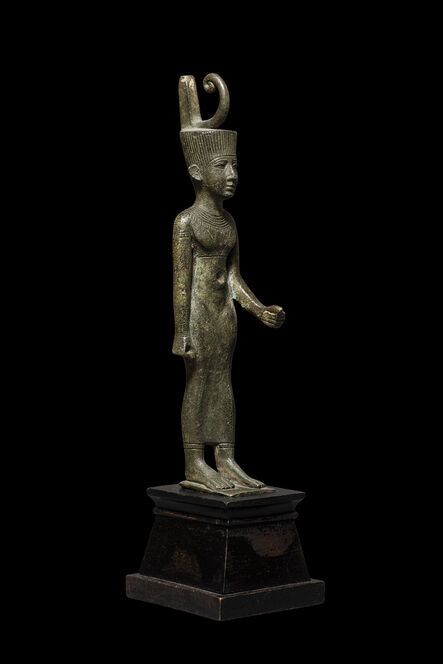 Ancient, ‘Egyptian statuette of Neith’, Late Dynastic, Ptolemaic Period, c.664, 30 BC