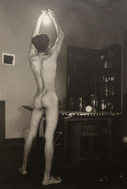 Lionel Wendt, ‘Untitled (Nude with a light bulb)’, ca. 1935