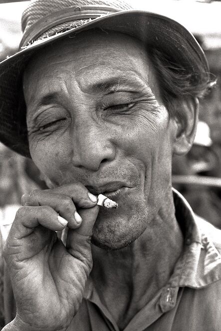 Kenneth Hoffman, ‘Man on Saigon Street 1970’