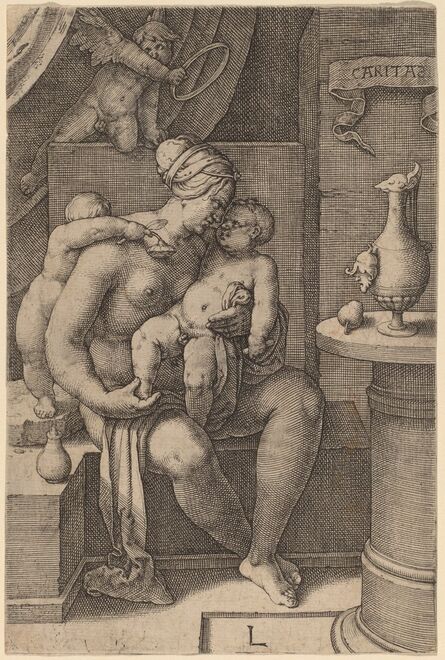 Lucas van Leyden, ‘Caritas (Charity)’, 1530