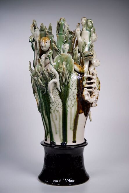 Geng Xue, ‘Three-Colored Soul Bottle with Base’, 2023