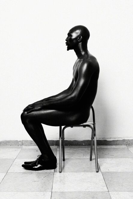 Lakin Ogunbanwo, ‘Untitled (Seated Nude)’, 2013