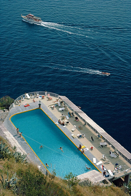 Slim Aarons, ‘Belvedere Pool’, 1984
