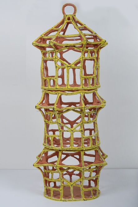 Elisabeth Kley, ‘Large Yellow Pavilion Birdcage’, 2014