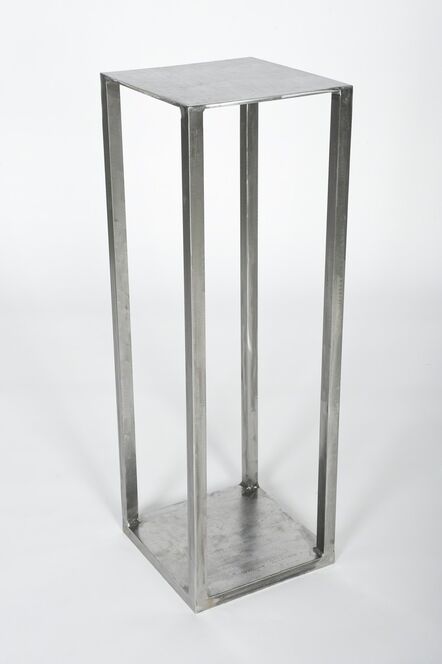 Benjamin Rollins Caldwell, ‘Simply Stainless Pedestal Stand’, 2010