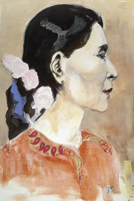 Joan Baez, ‘Aung San Suu Kyi’, 2017