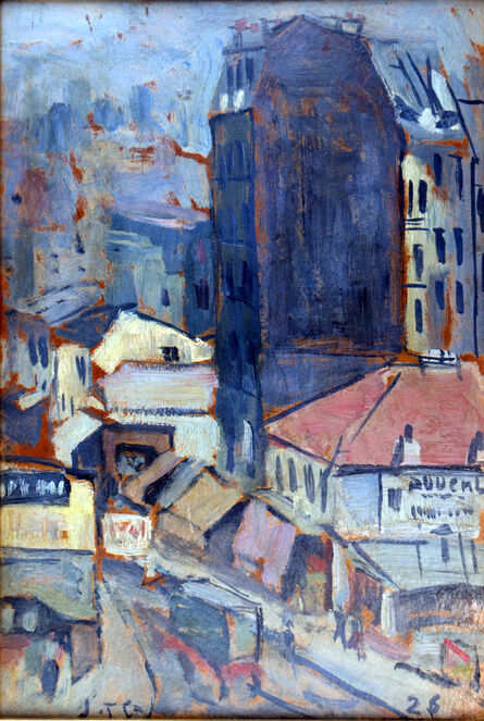 Joaquín Torres-García, ‘Paisaje de Paris ’, 1926