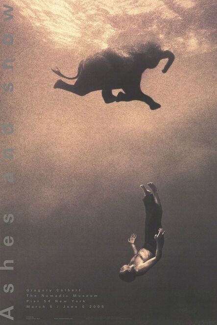 Gregory Colbert, ‘Gregory Swimming with Elephant, New York’, 2005