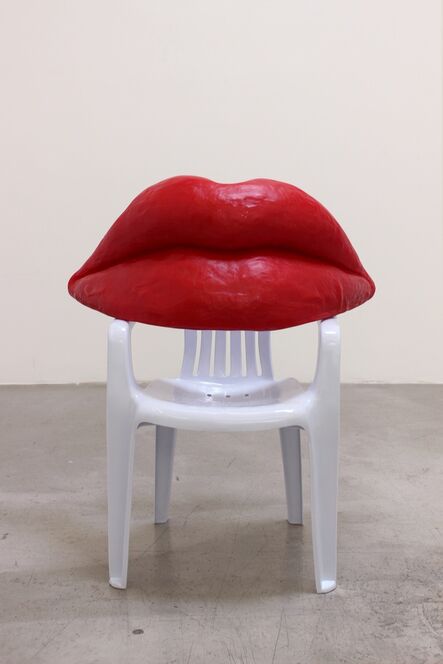 Nevine Mahmoud, ‘Wax Lips seated’, 2021