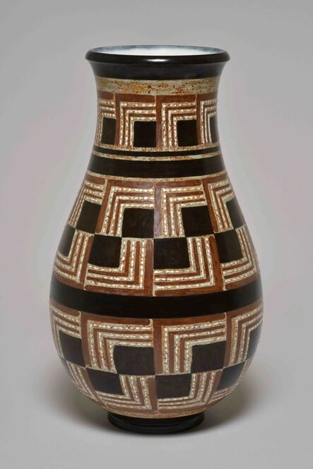 Sèvres Porcelain Manufactory, ‘Decoeur 33 Vase (decor of Plantard 11-32 01-2)’, 1932