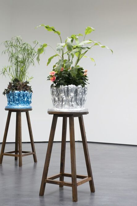 Koen Theys, ‘Vase (Silver)’, 2018