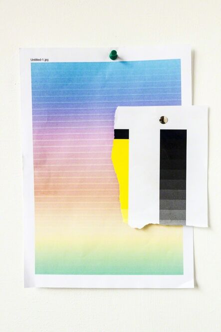 Peter Puklus, ‘0263, Colour and greyscale gradients’, 2011