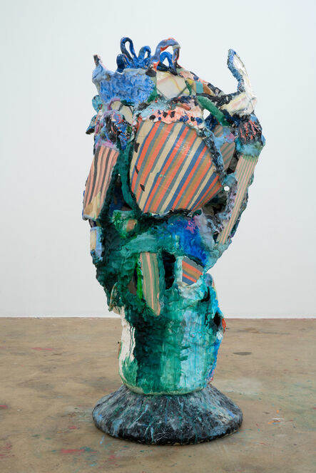 Katie Stout, ‘Patch Vessel (Blue)’, 2020