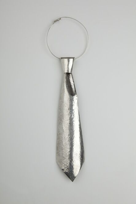 Noma Copley, ‘Silver tie pendant and torque’, ca. 1970