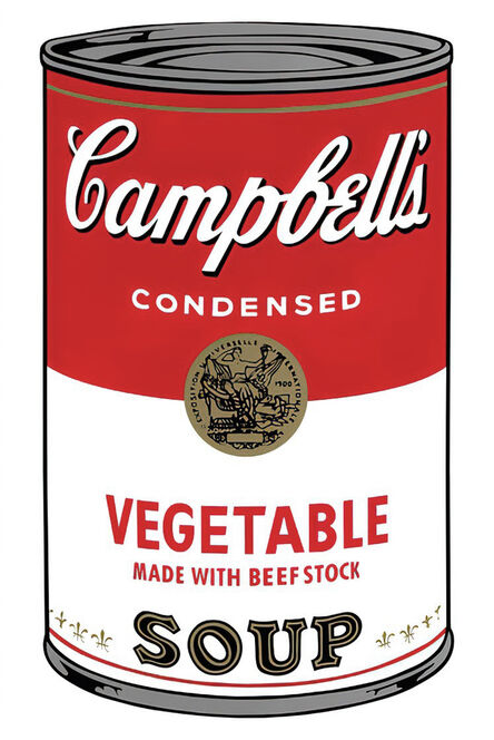 Andy Warhol, ‘Campbell's Soup Can 11.48 (Vegetable)’, 1960s printed after