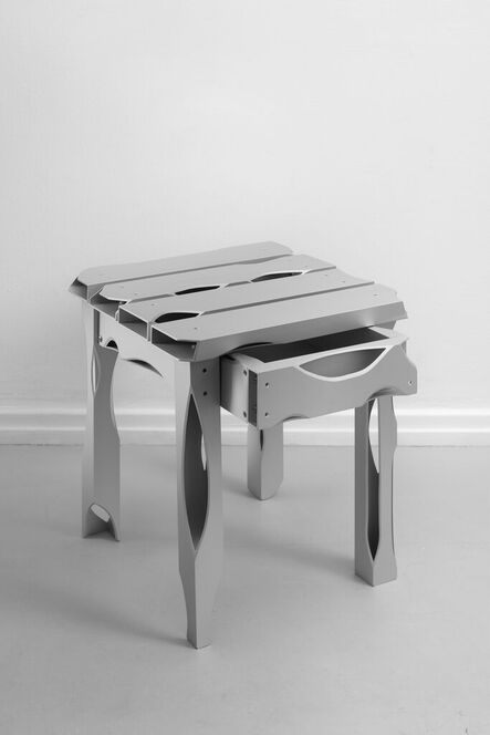 Soft Baroque, ‘Carved Aluminium table’, 2022