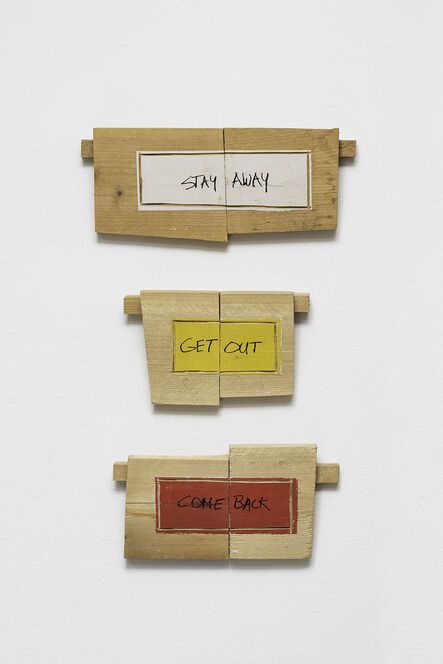 Richard Nonas, ‘Stay Away, Get Out, Come Back’, 2005