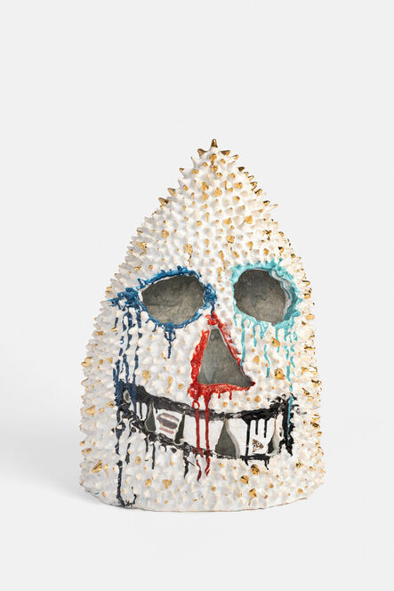 Ramesh Mario Nithiyendran, ‘White Spiky Head’, 2023