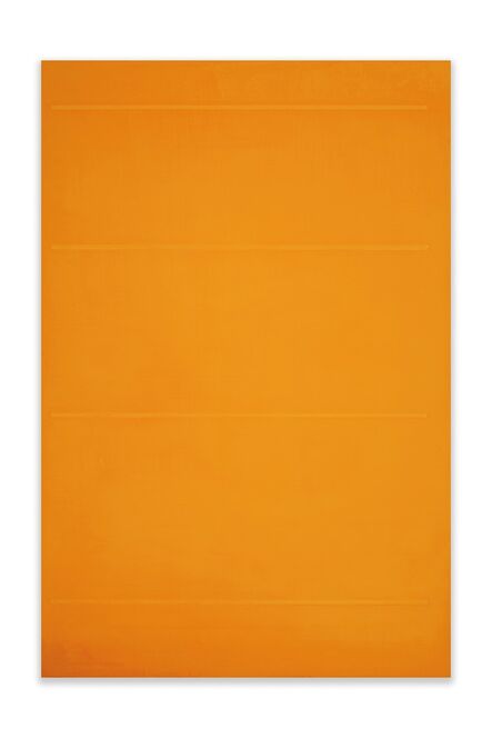 Jeff Kellar, ‘Lined Space Orange 2’, 2020