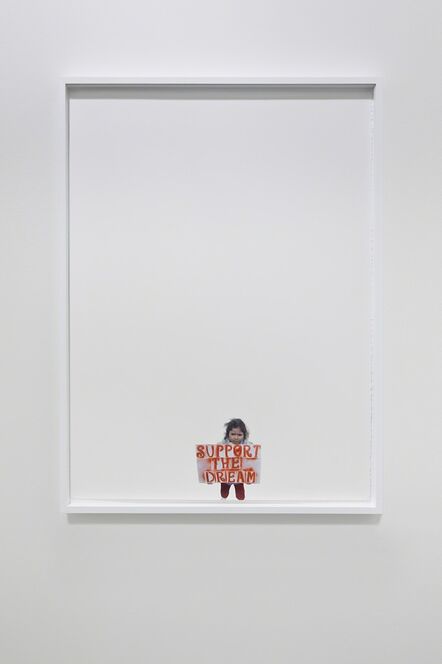 Andrea Bowers, ‘Support the Dream (Pass the dream act)’, 2013