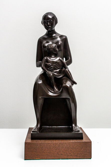 Elizabeth Catlett, ‘Seated Mother and Child’, ca. 2010