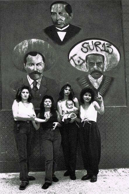 Graciela Iturbide, ‘Cholas 1, White Fence, East Los Angeles’, 1986
