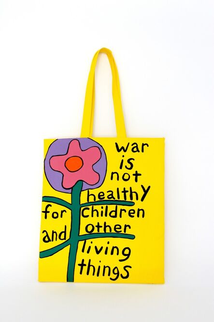 Libby Black, ‘War Is Not Healthy Tote’, 2018