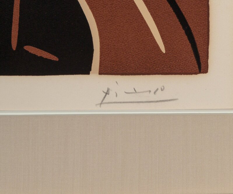 Pablo Picasso, ‘Deux femmes prês de la fenêtre’, 1959, Print, Linocut in colors on Arches paper, Heritage Auctions