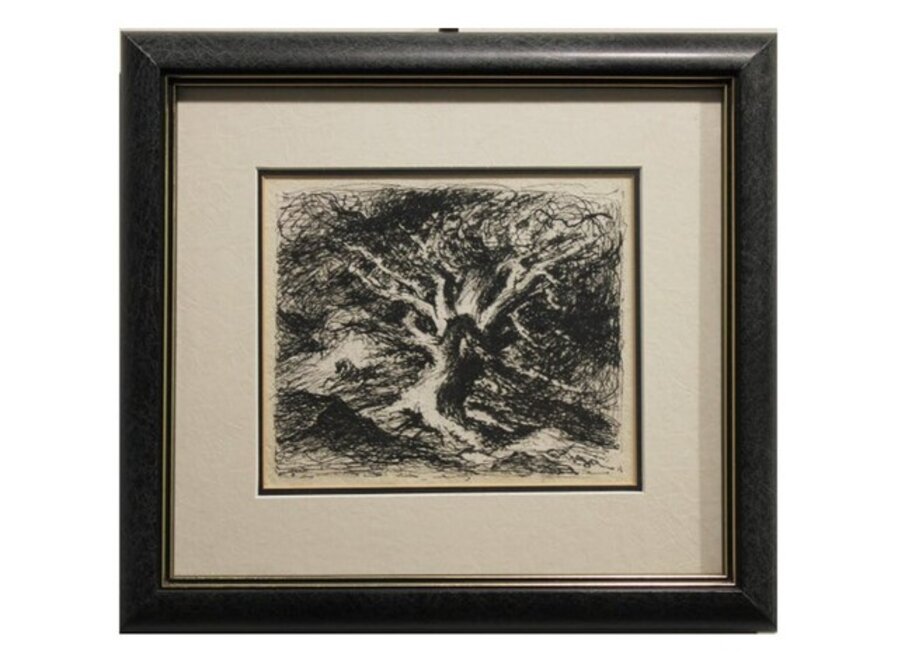 Study of a Tree Ink Drawing
