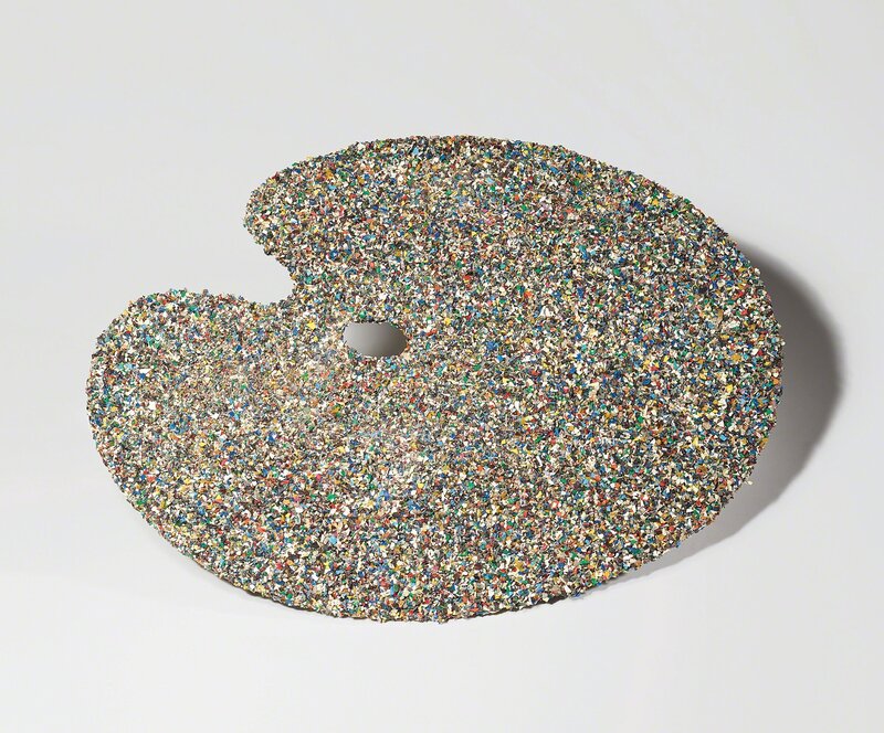 Tony Cragg, ‘Palette, from For Joseph Beuys’, 1986/89, Other, Wooden palette covered with coloured plastic granules., Phillips